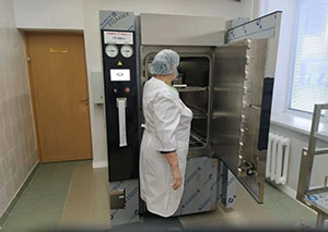 В пензенском госпитале для ветеранов установили новый стерилизатор          