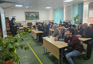 В Адыгее полицейские провели для студентов Урок мужества с участием ветеранов боевых действий в Афганистане
