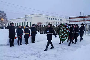 На Северном флоте прошли торжества по случаю 320-й годовщины морской пехоты России        