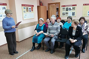 В Совете ветеранов прошла беседа, посвящённая 85-летию Андрея Миронова                   