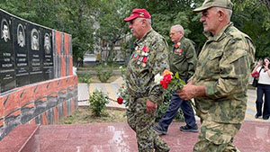 Ветераны Афганистана почтили память погибших земляков        