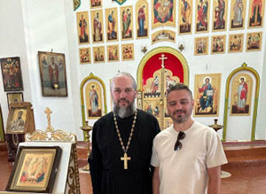 В саратовский храм передали семейную реликвию        