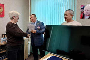 В Ульяновске ветераны Росгвардии подарили детскому дому ценный подарок       