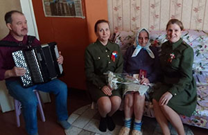 В Вологодском округе каждому ветерану Великой Отечественной войны устроили индивидуальный концерт