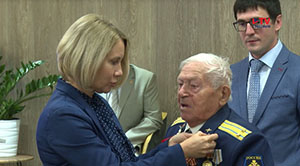 В Воронеже вручили юбилейные награды активистам областного Совета ветеранов