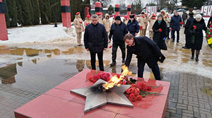 В Мосальске отметили 83-ю годовщину освобождения города от фашистов