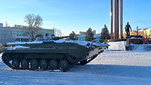 Нефтеюганск обзавелся собственным танком    