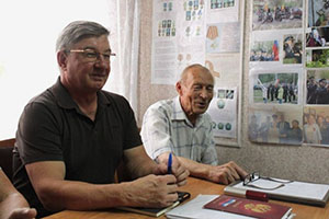 Глава Ахтубинского района встретился с Советом ветеранов