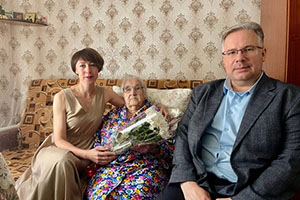 Ветеран Великой Отечественной войны из Родников отметила столетний юбилей