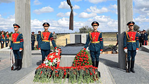 Солдаты Сталинградской битвы получили вечный покой в Суровикинском районе                  