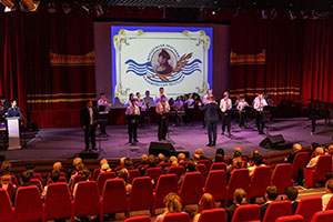 Свыше 450 человек приняли участие в церемонии награждения молодежной программы «Нахимовская ленточка» в Музее Победы