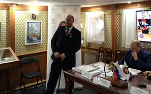 На ледоколе «Красин» обсудили патриотическое воспитание и поддержку ветеранов       