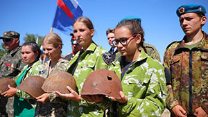 Завершился сезон всероссийской акции "Вахта памяти"        