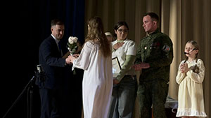 В Брянске прошел показ военно-патриотической постановки «Позывной «Лютик»        