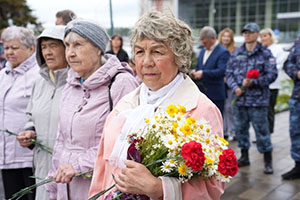 Памятно-мемориальное мероприятие для ветеранов Брянского района прошло на «Базовой стоянке «Озеро Круглое» Бежицкого партизанского отряда имени Виноградова»