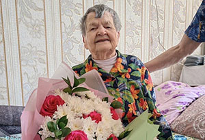 В Тверской области участнице Великой Отечественной войны Вере Кузнецовой исполнилось 102 года