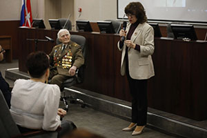 Ветеран Василий Мирошниченко пообщался с юными туляками