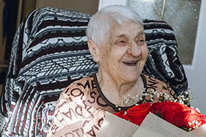 Ветерану Великой Отечественной войны Ангелине Тарасовой исполнилось 95 лет