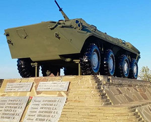 В Тацинском районе обновили памятник на мемориале «Саланг»        