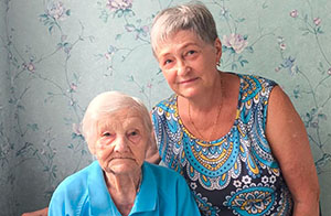 Владислав Шапша поздравил со 100-летним юбилеем ветерана Великой Отечественной войны Анну Ивановну Жаворонкову